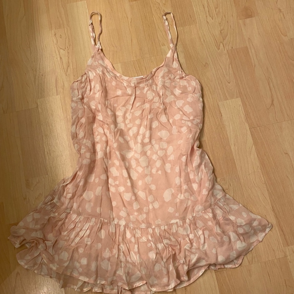 Isabelle’s Cabinet Pink Flowy Mini Dress